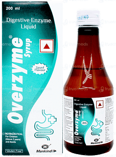 Overzyme Saunf Flavour Syrup 200ml Overzyme Saunf Flavour Syrup 200ml