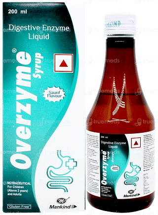 Overzyme Saunf Flavour Syrup 200ml