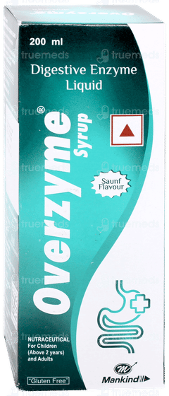 Overzyme Saunf Flavour Syrup 200ml