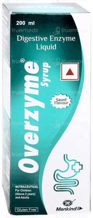 Overzyme Saunf Flavour Syrup 200ml