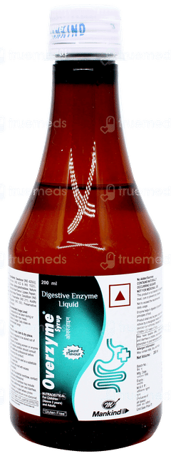 Overzyme Saunf Flavour Syrup 200ml