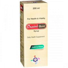 Oxzim Gold Raspberry Flavour Syrup 200Ml Oxzim Gold Raspberry Flavour Syrup 200Ml