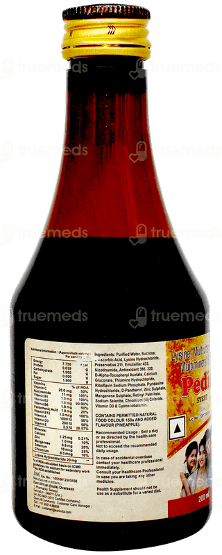 Pedic Syrup 200ml