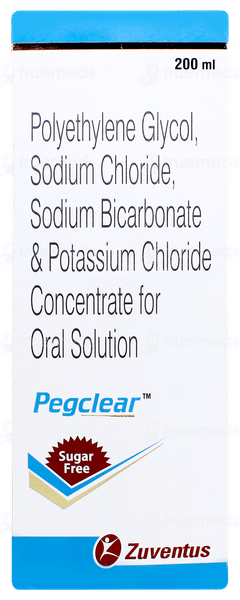 Pegclear Sugar Free Solution 200ml Pegclear Sugar Free Solution 200ml