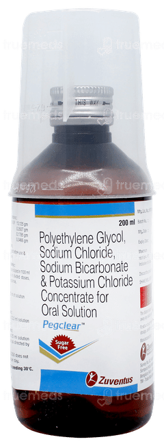 Pegclear Sugar Free Solution 200ml Pegclear Sugar Free Solution 200ml