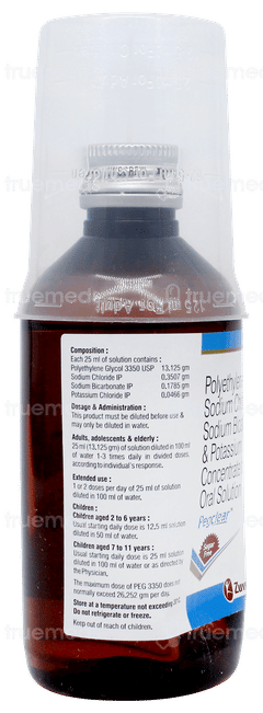 Pegclear Sugar Free Solution 200ml Pegclear Sugar Free Solution 200ml