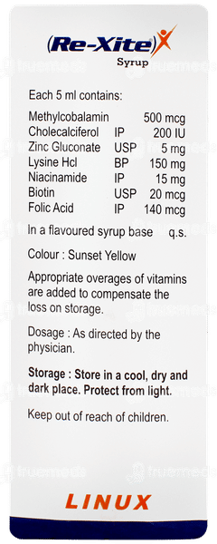Re Xite Syrup 200ml