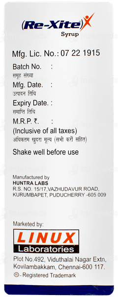 Re Xite Syrup 200ml