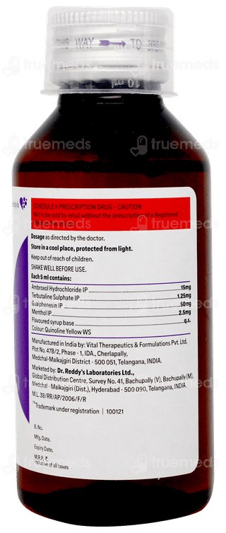 S Mucolite Syrup 100ml