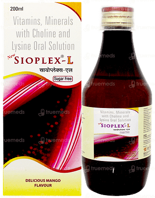 Sioplex L New Mango Flavour Sugar Free Solution 200ml