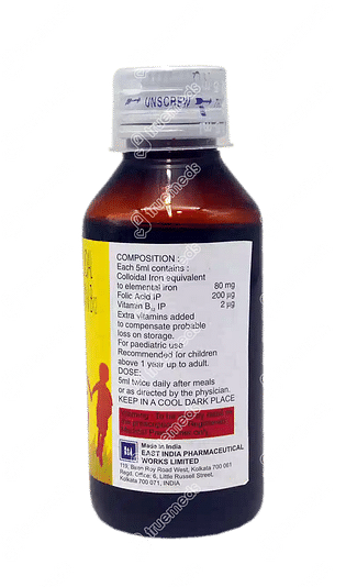 Tonoferon Paediatric Syrup 100ml
