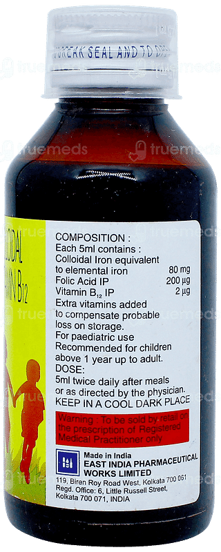 Tonoferon Paediatric Syrup 100ml