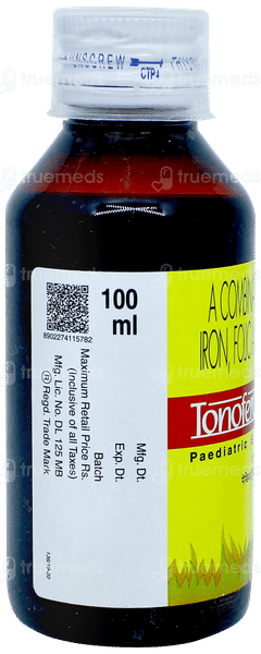 Tonoferon Paediatric Syrup 100ml