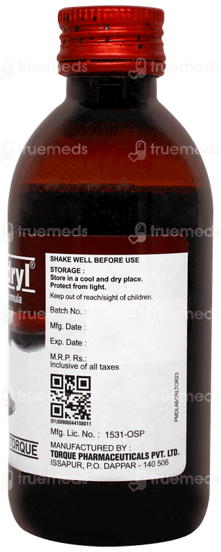 Tordryl Syrup 100ml