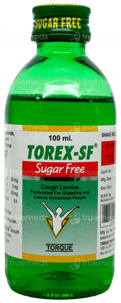 Torex Sf Syrup 100Ml Torex Sf Syrup 100Ml