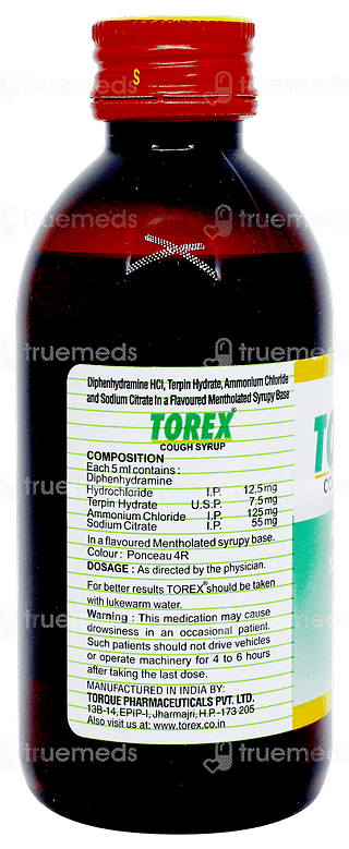 Torex Syrup 100ml