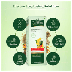 Torzyme Papaya Pineapple Syrup 200ml
