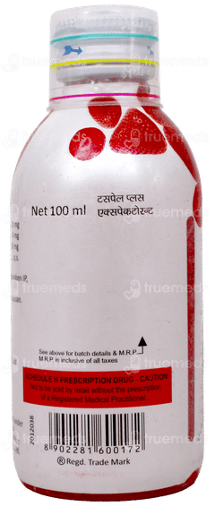 Tuspel Plus Expectorant 100Ml Tuspel Plus Expectorant 100Ml