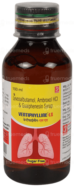 Ventiphylline Ls Sugar Free Syrup 100Ml Ventiphylline Ls Sugar Free Syrup 100Ml