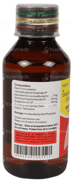 Ventiphylline Ls Sugar Free Syrup 100Ml Ventiphylline Ls Sugar Free Syrup 100Ml