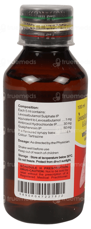 Ventiphylline Ls Sugar Free Syrup 100Ml