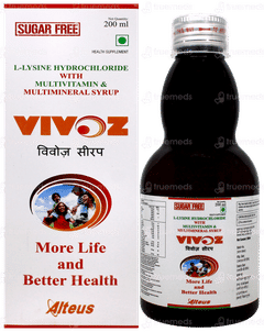 Vivoz Sugar Free Syrup 200ml