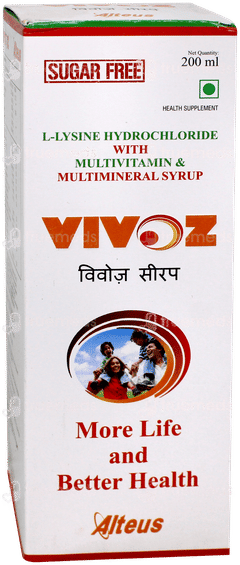 Vivoz Sugar Free Syrup 200ml