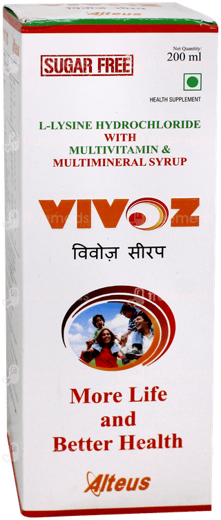 Vivoz Sugar Free Syrup 200ml