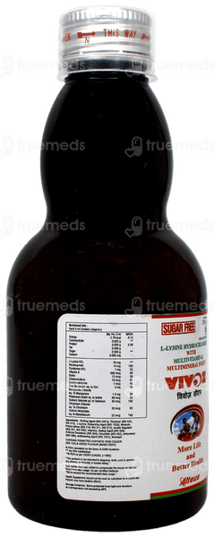 Vivoz Sugar Free Syrup 200ml