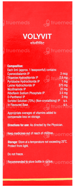 Volyvit Syrup 100Ml