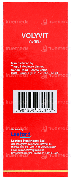 Volyvit Syrup 100Ml