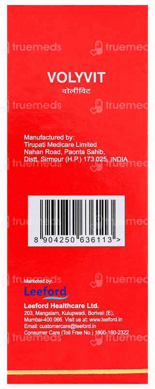 Volyvit Syrup 100Ml