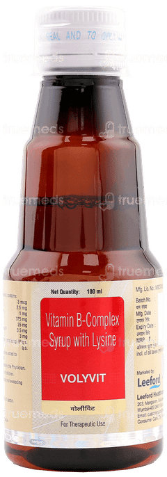 Volyvit Syrup 100Ml