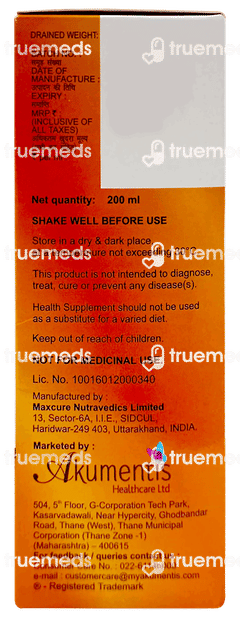 Weltone Gold Syrup 200ml