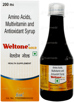Weltone Gold Syrup 200ml