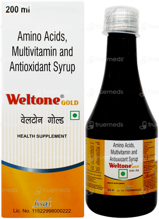 Weltone Gold Syrup 200ml