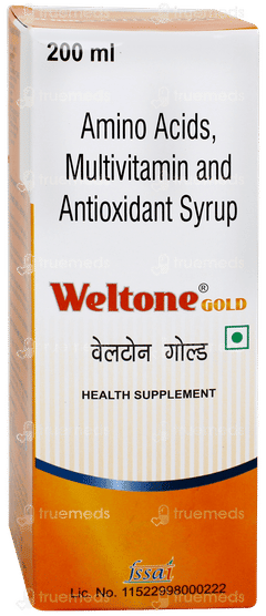 Weltone Gold Syrup 200ml