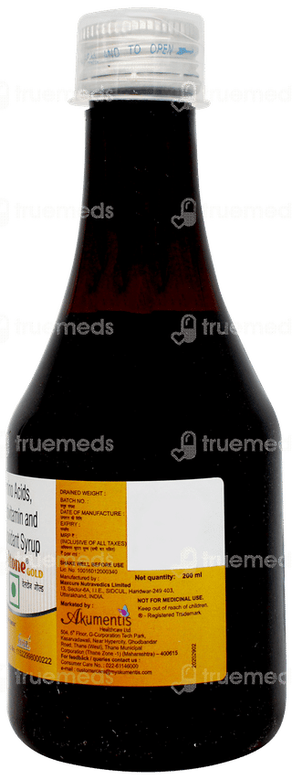 Weltone Gold Syrup 200ml