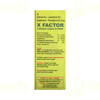 Xfactor Syrup 100ml