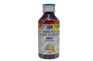 Zeet Cough Formula Syrup 100 ML