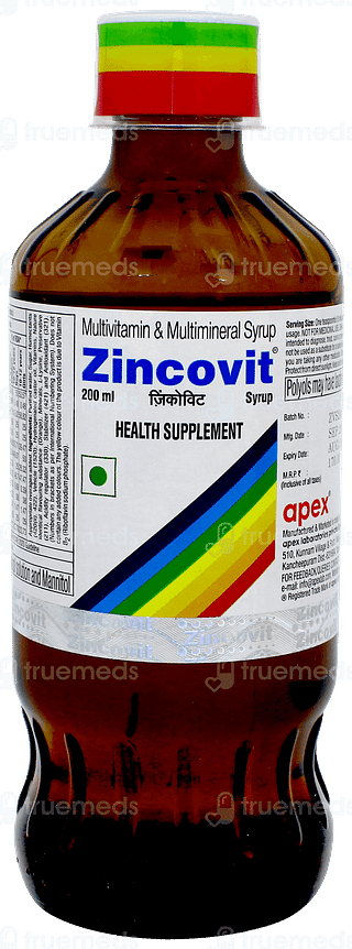 Zincovit Syrup 200ml