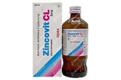 Zincovit Cl Syrup 200ml