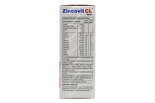 Zincovit Cl Syrup 200ml