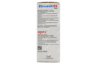 Zincovit Cl Syrup 200ml