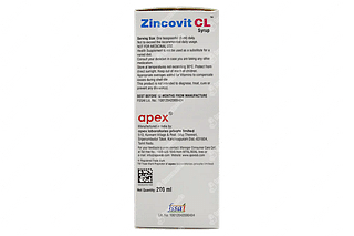 Zincovit Cl Syrup 200 ML