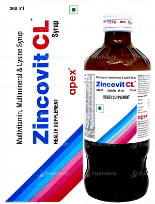 Zincovit Cl Syrup 200ml