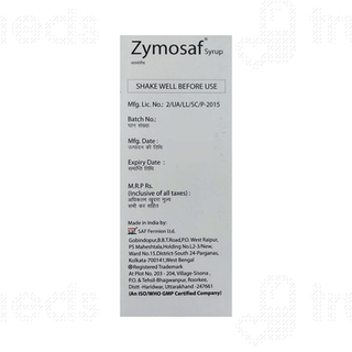 Zymosaf Syrup 200Ml