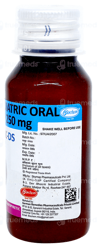 Biocetamol Ds Syrup 60ml