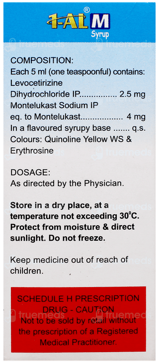 1 Al M Syrup 60Ml
