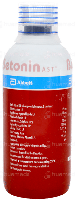Betonin Ast Sugar Free Tonic 210ml
